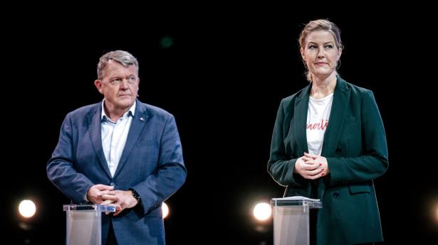 De Radikales leder, Sofie Carsten Nielsen, og Moderaternes leder, Lars Løkke Rasmussen, kan få afgørende betydning for, at regeringsdannelsen kan trække i langdrag. Foto: Emil Helms/Ritzau Scanpix