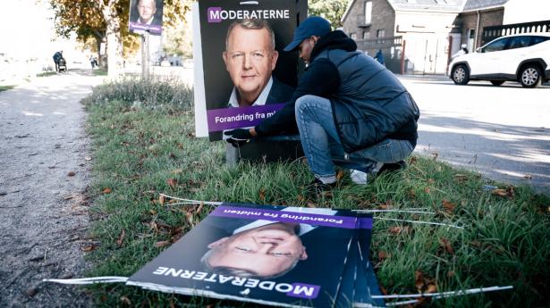 Lars Løkke Rasmussens parti, Moderaterne, bliver kritiseret af venstrefløjen for ikke at have en ambitiøs klimapolitik. Foto: Emil Helms/Ritzau Scanpix