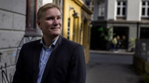 Thor Schultz Christensen, viceinvesteringsdirektør i Velliv, søger mod korte obligationer efter et kvartal med høje afkast på lange obligationer. Foto: Simon Fals