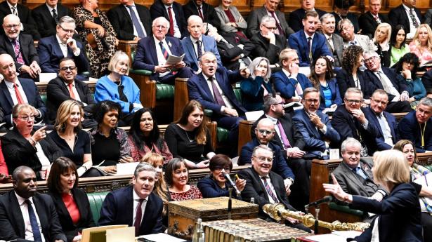 Mandag vil der muligvis kunne sættes navn på den næste britiske premierminister. Arkivfoto: Jessica Taylor/AFP/Ritzau Scanpix