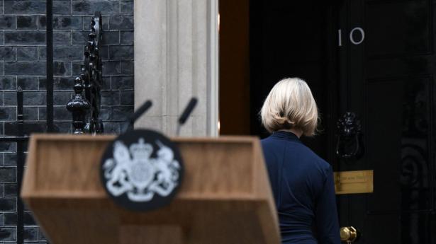 Liz Truss blev udnævnt til premierminister for blot 45 dage siden og er dermed den premierminister, der har bestredet posten i kortest tid. Foto: Daniel Leal/AFP/Ritzau Scanpix