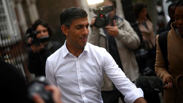 Rishi Sunak kan blive briternes næste premierminister. Foto: Daniel Leal/AFP/Ritzau Scanpix