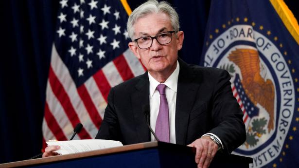 Den amerikanske centralbank med Jerome Powell i spidsen har efter en sløv start sat fart på rentestigningerne. Arkivfoto: Elizabeth Frantz/Reuters/Ritzau Scanpix