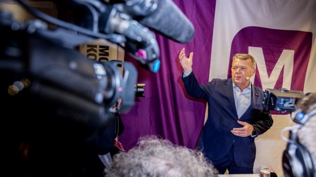 Lars Løkke Rasmussen (M) har peget på Mette Frederiksen som kongelig undersøger, men vil snakke reformer med de andre partier. Foto: Simon Fals