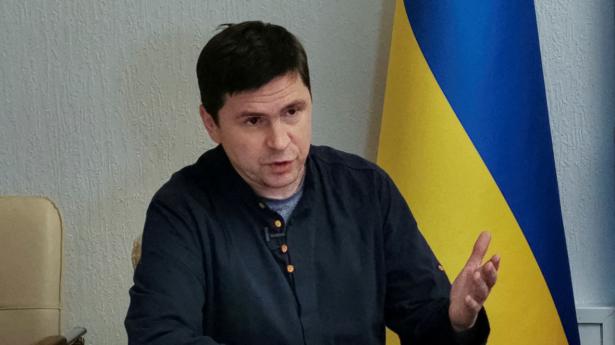 Mykhajlo Podoljak, rådgiver for Ukraines præsident. Arkivfoto: Staff/Reuters/Ritzau Scanpix