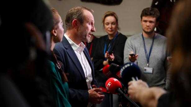 Martin Lidegaard bliver ny politisk leder og Samira Nawa ny næstformand. Det har en samlet Radikal folketingsgruppe meldt ud på et pressemøde torsdag aften på Christiansborg. Foto: Philip Davali/Ritzau Scanpix