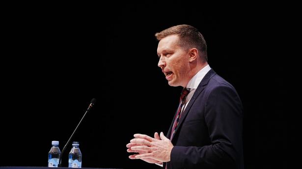 Formand i Landbrug & Fødevarer, Søren Søndergaard, kalder en CO2-afgift på 1100 kr. “dødsstødet for store dele af den danske fødevareproduktion”. Arkivfoto: Bo Amstrup/Ritzau Scanpix