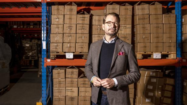 “Jeg troede simpelthen, at det var en joke,” siger Erick Thürmer, ejerleder i Thürmer Tools, som oplevede, at en kunde fremadrettet ville have 150 dages kredit i stedet for de sædvanlige 30 dage. Foto: Simon Fals