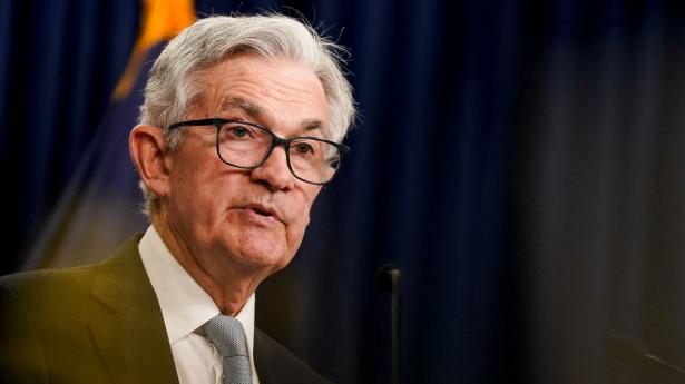 Onsdag aften dansk tid blev referatet fra det seneste rentemøde i den amerikanske centralbank Federal Reserve offentliggjort. Centralbankchef Jerome Powelll hævede dengang igen renten med hele 0,75 procentpoint. Arkivfoto: Elizabeth Frantz/Reuters/Ritzau Scanpix