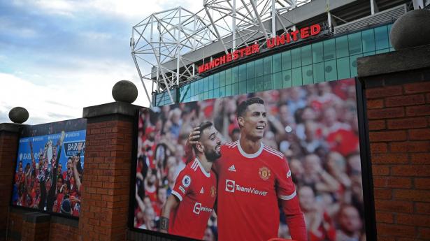 I en begivendshedsrig uge for Manchester United, hvor man bl.a. har skilt sig af med superstjernen Cristiano Ronaldo, er aktiekursen skudt op med raketfart. Arkivfoto: Oli Scarff/AFP/Ritzau Scanpix