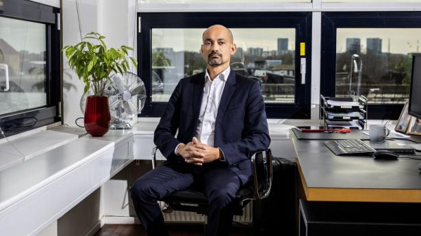 “Som tingene ser ud lige nu, har jeg ingen forventning om at se et fald i antallet af konkurser i byggesektoren endnu,” siger Jesper Daugaard Faurby, adm. direktør i Atradius. Arkivfoto: Simon Fals