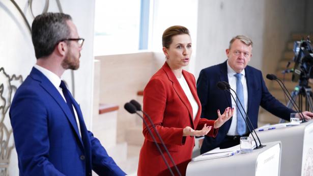 Efter seks ugers forhandlinger får Danmark nu en SVM-regering. Foto: Mads Claus Rasmussen/Ritzau Scanpix