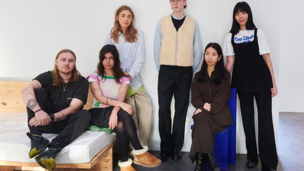 Der er fire nominerede nye modemærker til  Wessel & Vett Fashion Prize, der uddeles næste uge. Fra venstre designerne bag Iso.Poetism, Sophia Khaled, Nicklas Skovgaard og Birrot. PR-fotos