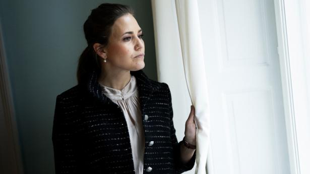 Med blot tre Folketingsår i bagagen er Marie Bjerre blevet udnævnt som minister og sprunget gevaldigt frem i Venstres rækker. Foto: Brage Borup