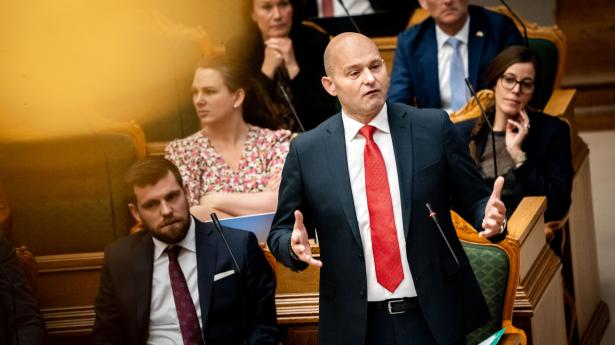 “Unødvendig eskalering af noget, der ikke behøvede at være en konflikt,” siger Søren Pape Poulsen (K) om striden om forsvarsmidler. Foto: Ida Marie Odgaard/Ritzau Scanpix