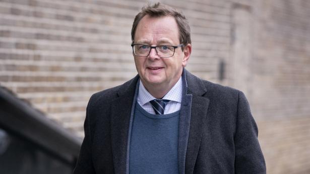 Christian Kettel Thomsen er i gang med sin anden arbejdsdag som ny nationalbankdirektør og starter med løfte renten som ECB, men uden at holde tempo med Frankfurt, da de danske renter kun bliver løftet med 0,35 procentpoint. Arkivfoto: Liselotte Sabroe/Ritzau Scanpix