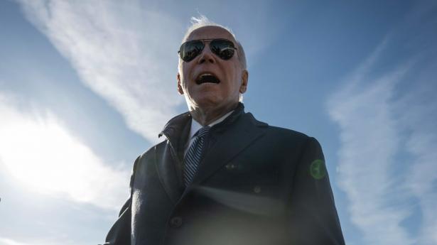 Præsident Joe Biden skal tirsdag fortælle USA om nationens tilstand. Hos vælgerne er hans egen tilstand ikke god; kun 42 pct. godkender hans lederskab. Foto: Andrew Caballero-Reynolds/AFP/Ritzau Scanpix