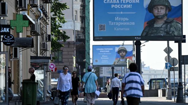 Tilstedeværelsen i Rusland er et af de dilemmaer, som danske virksomheder har skullet forholde sig til, siden præsident Vladimir Putin indledte krigen mod Ukraine for et år siden. Arkivfoto: Kirill Kudryavtsev/AFP/Ritzau Scanpix