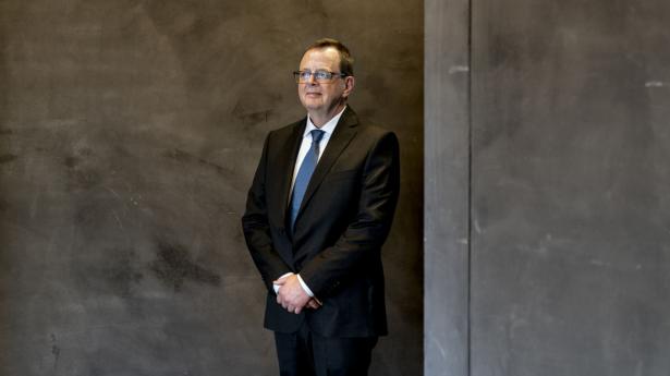 Christian Kettel Thomsen afholder onsdag sit første pressemøde som nationalbankdirektør. Her vil han bl.a. svare på spørgsmål om udsigterne for dansk økonomi. Arkivfoto: Ida Marie Odgaard/Ritzau Scanpix