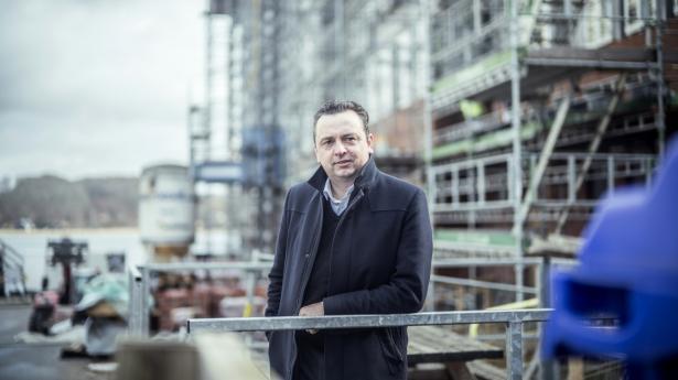 Frands Fischer (S) er tidligere skoleleder, men tog over som borgmester i Skanderborg Kommune i 2019, da forgængeren, Jørgen Gaarde, besluttede at fratræde som borgmester. Foto: Michael Drost-Hansen