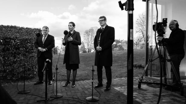 SVM-regeringen er kommet skidt fra start og står i meningsmålingerne til at miste sit flertal og 18 mandater. Alligevel tror repræsentanter fra regeringen på, at SVM vil blive belønnet på den lange bane. Arkivfoto: Emil Nicolai Helms/Ritzau Scanpix