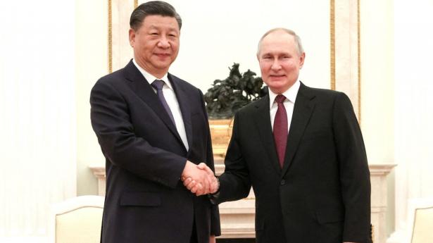 Kinas og Ruslands præsidenter mødes i Moskva i marts 2023. Foto: Kremlin/Reuters/Ritzau Scanpix