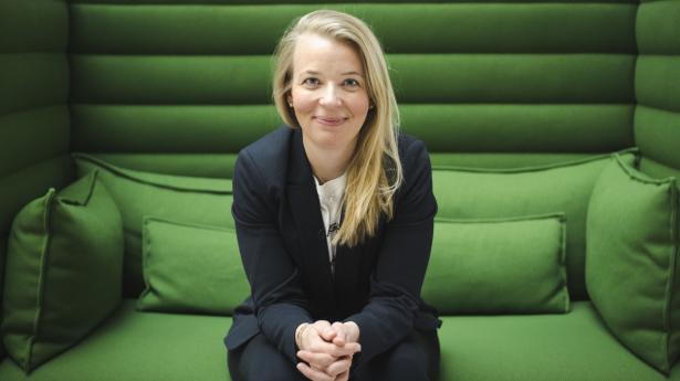 Sine Linderstrøm er chef for iværksætteri samt smv-området i DI. Hun efterlyser større armbevægelser i regeringen på iværksætterområdet. Foto: Arthur Cammelbeeck, Ritzau/Scanpix