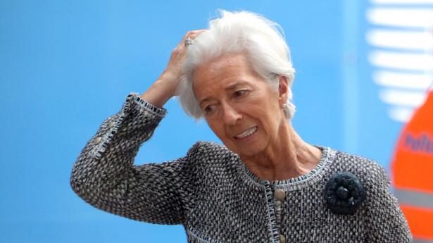 Fredag vil ECB-chefen Christine Lagarde sidde på kanten af stolen, når der kommer inflationstal for eurozonen. Arkivfoto: Olivier Matthys/AFP/Ritzau Scanpix