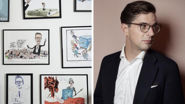 “Vi skal vise de folk, der har stemt på os – mange af dem for første gang – at det var det rette valg,” siger Alex Vanopslagh. Foto: Brage Borup