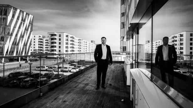 Paul Chaplin, topchef i Bavarian Nordic, står midt i et skelsættende år for biotekselskabet. Foto: Simon Fals