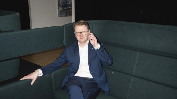 Kasper Fangel overtog 1. september 2023 tøjlerne fra Jacob Aarup-Andersen som adm. direktør i ISS. Han kom fra en stilling som finansdirektør i servicekoncernen.
Arkivfoto: Walther Bølge