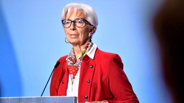 ECB-chefen Christine Lagarde vil torsdag løfte sløret for, om renten hæves med 0,25 procentpoint eller 0,5 procentpoint. Tirsdagens inflationstal er et vigtigt input til den beslutning. Arkivfoto: Caisa Rasmussen/AFP/Ritzau Scanpix