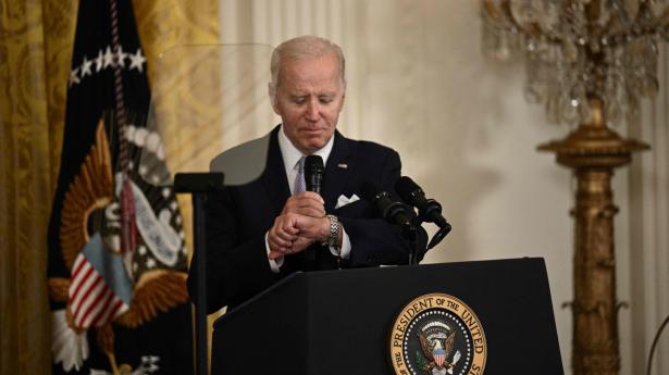 USA’s præsident har i den kommende uge indkaldt Kongressens ledere til forhandling om gældsloftet. Parterne skal finde en løsning inden 1. juni. Foto: Brendan Smialowski/AFP/Ritzau Scanpix