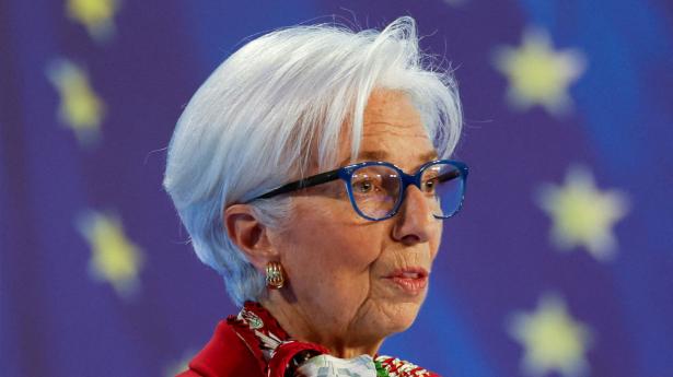 Torsdag kl. 14.45 tager ECB-chefen Christine Lagarde mod spørgsmål fra verdenspressen. Arkivfoto: Heiko Becker/Reuters/Ritzau Scanpix