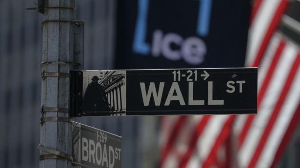 På Wall Street var der tirsdag bekymring for det amerikanske gældsloft. Arkivfoto: Angela Weiss/AFP/Ritzau Scanpix