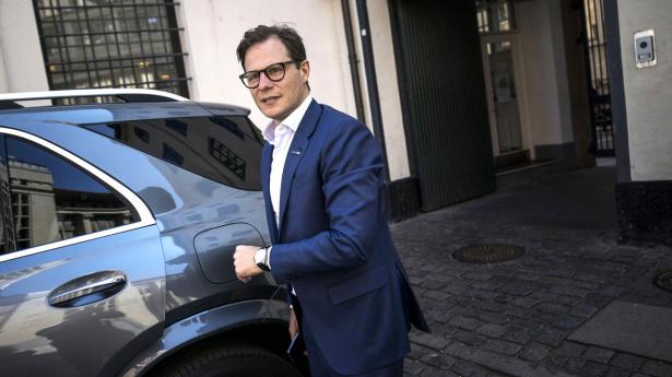 Danske Bank-topchef Carsten Egeriis kunne fredag se aktien stige efter et stærkt regnskab i tredje kvartal. Arkivfoto: Thomas Lekfeldt/Ritzau Scanpix