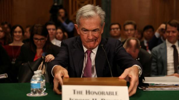 Denne uge og næste uge venter vigtige nøgletal for amerikansk økonomi. De kan blive afgørende for, hvad USA’s centralbankchef Jerome Powell gør på det kommende rentemøde i slutningen af juli. Arkivfoto: Julia Nikhinson/Reuters/Ritzau Scanpix