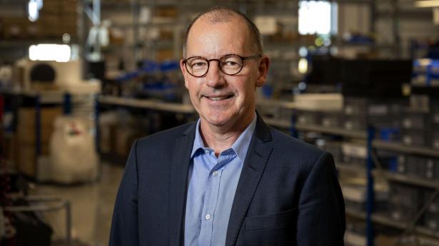 I spidsen for Vola står adm. direktør Johannes Saugbjerg, der i 2023 har skulle kæmpe med en “hård opbremsning” i byggeriet. Arkivfoto: Mads Dalegaard/Ritzau Scanpix