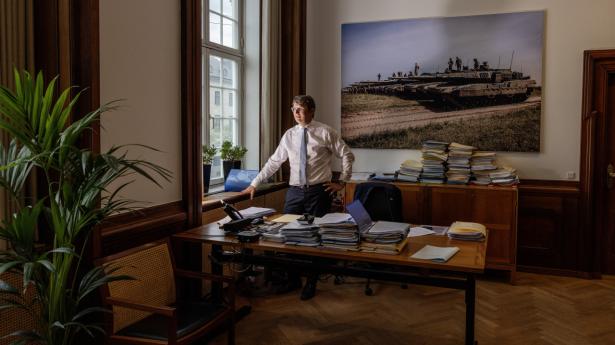 Nato anerkender nu – modsat tidligere – at Danmark opfylder sit løfte om at bruge 2 pct. af bnp på forsvar ved at medtælle Ukraine-støtte. Arkivfoto: Simon Fals
