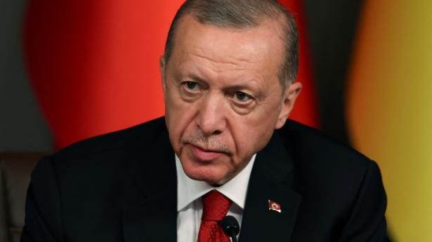Erdogan vil på betingelse af Tyrkiets optagelse som medlem af EU godkende Sverige som medlem af Nato. Foto: Umit Bektas/Reuters/Ritzau Scanpix