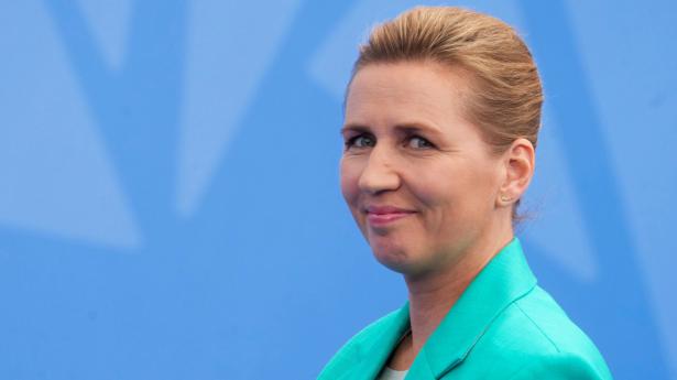 Statsminister Mette Frederiksen (S) er netop ankommet til Nato-topmøde i Vilnius. Foto: REUTERS/Ints Kalnins