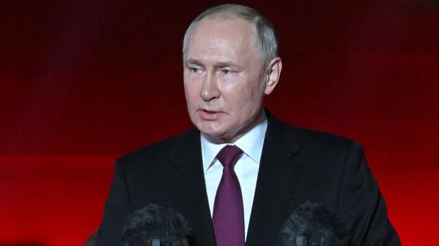 Vladimir Putin har indtil videre ikke reageret på Wagner-lederens død. Billedet af den russiske præsident er taget fra et arrangement onsdag aften. Foto: Gavriil Grigorov/AFP/Ritzau Scanpix