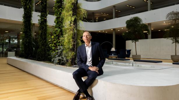 DSV og topchef Jens Bjørn Andersen forventer et afkast på 20 pct. af investeringen i det saudiske megaprojekt. Arkivfoto: Simon Fals