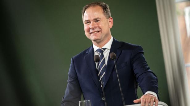 Finansminister Nicolai Wammen (S) præsenterer regeringens finanslovsforslag. Foto: Ida Marie Odgaard/Ritzau Scanpix
