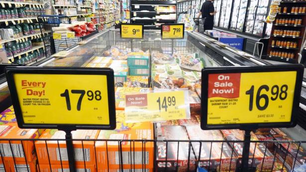 Onsdag har vi fået friske tal for, hvordan inflationen udvikler sig i USA. På billedet ses et supermarked i Californien. Arkivfoto: Mario Tama/AFP/Ritzau Scanpix