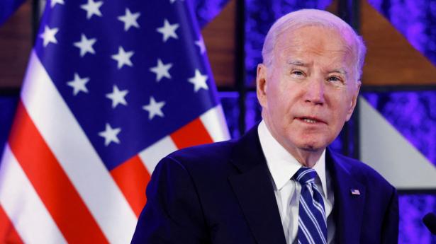 Den amerikanske præsident, Joe Biden, landede onsdag i Israel. Arkivfoto: Evelyn Hockstein/Reuters/Ritzau Scanpix