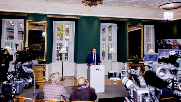 Finansminister Nicolai Wammen (S) præsenterer tirsdag regeringens økonomiske 2030-plan. Foto: Simon Fals