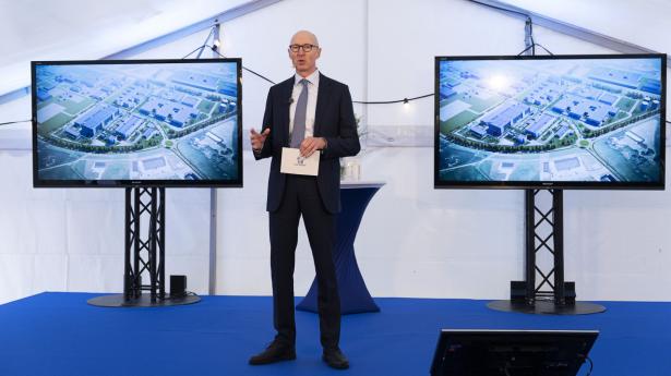 Topchef i Novo Nordisk Lars Fruergaard Jørgensen præsenterede tidligere i november en investering på 42 mia. kr. i ny fabrik i Kalundborg. Arkivfoto: Claus Bech/Ritzau Scanpix