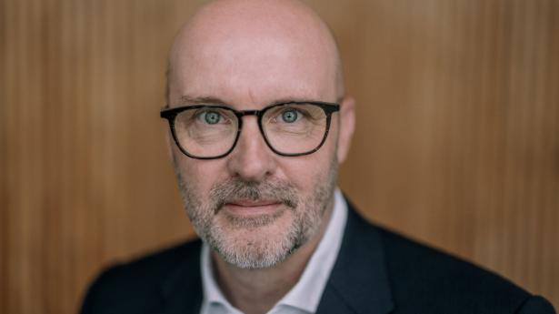 Lars Mørch har tirsdag præsenteret sit første regnskab i spidsen for Jyske Bank. Han blev topchef i november sidste år. Arkivfoto: Mathias Svold/Ritzau Scanpix