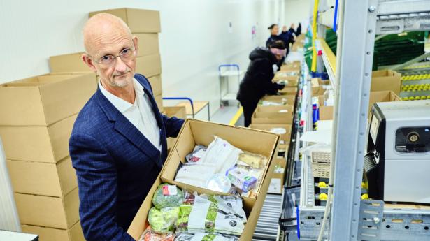Klaus Toft Nørgaard, der er kommerciel direktør i den svenske måltidskassekoncern Cheffelo, stiftede det danske firma Retnemt i 2006. Han tror, Retnemt kan vokse markant i en tid, hvor andre må lukke ned. Foto: Magnus Møller